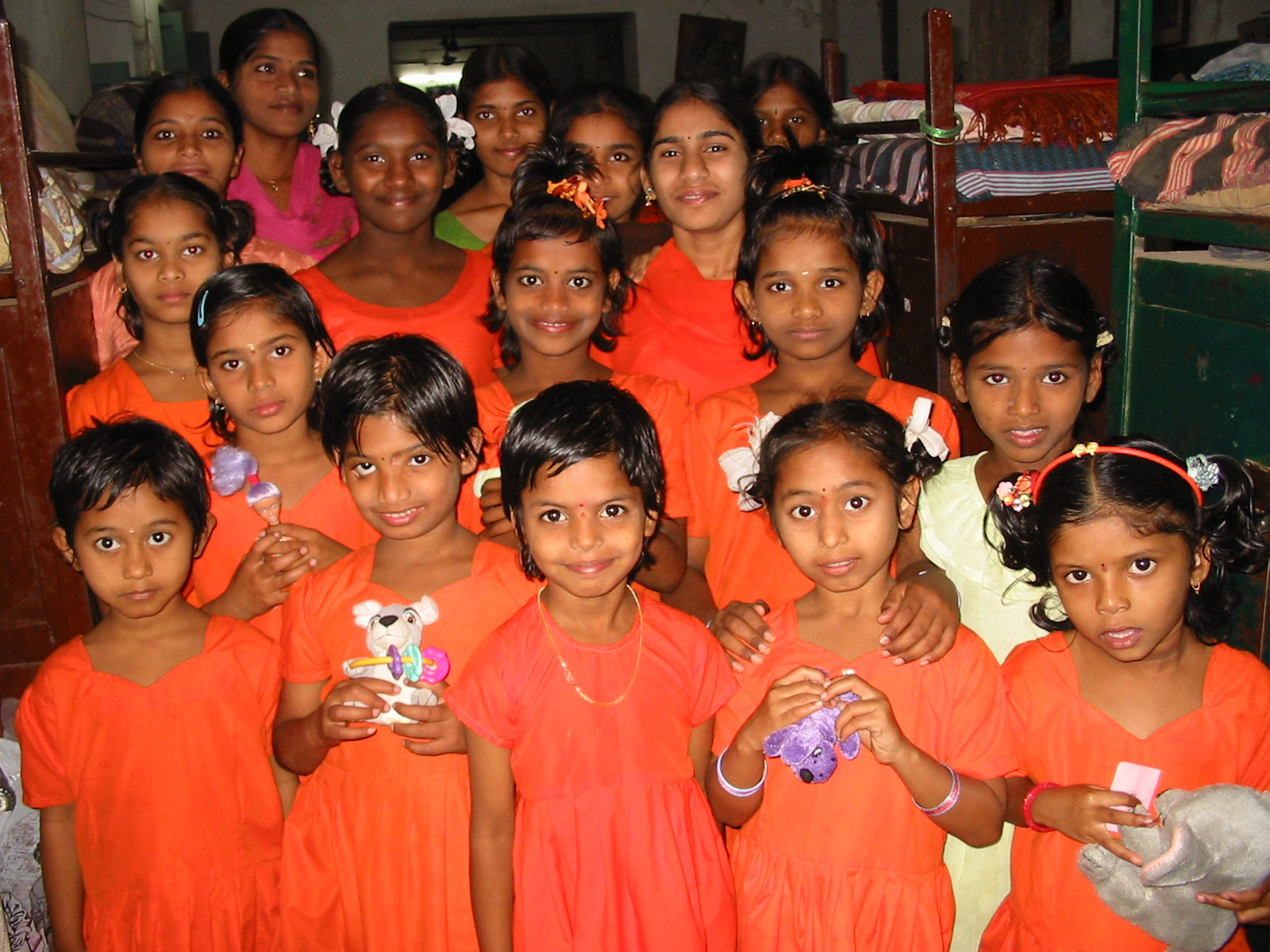 Girls in Orphanage
